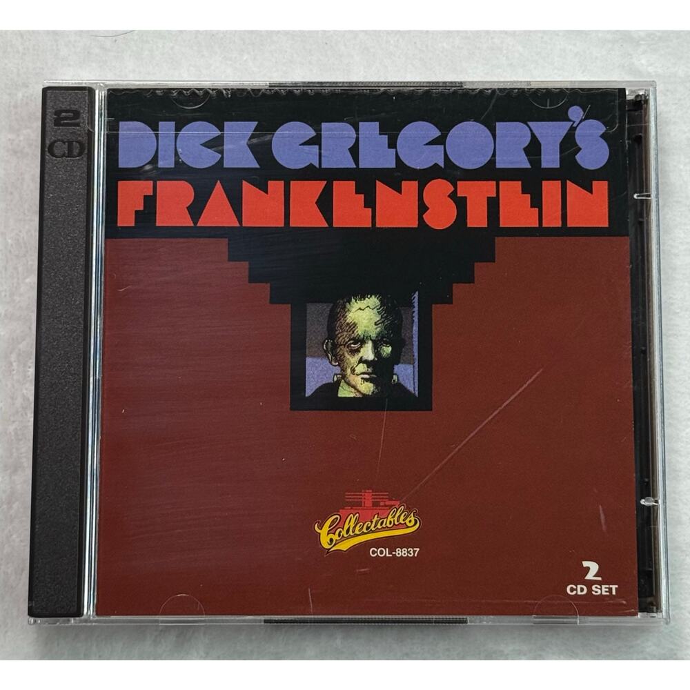 Dick Gregory – Frankenstein 2 CD Set NEW Sealed Collectables Comedy Spoken Word